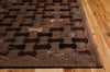 Nourison Chicago CHI01 Chocolate Area Rug by Joseph Abboud 4' X 6'