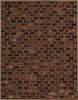 Nourison Chicago CHI01 Chocolate Area Rug by Joseph Abboud 6' X 8'