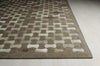 Nourison Chicago CHI01 Grey Area Rug by Joseph Abboud 8' X 11'