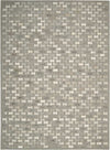 Nourison Chicago CHI01 Grey Area Rug by Joseph Abboud 8' X 11'