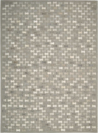 Nourison Chicago CHI01 Grey Area Rug by Joseph Abboud 8' X 11'