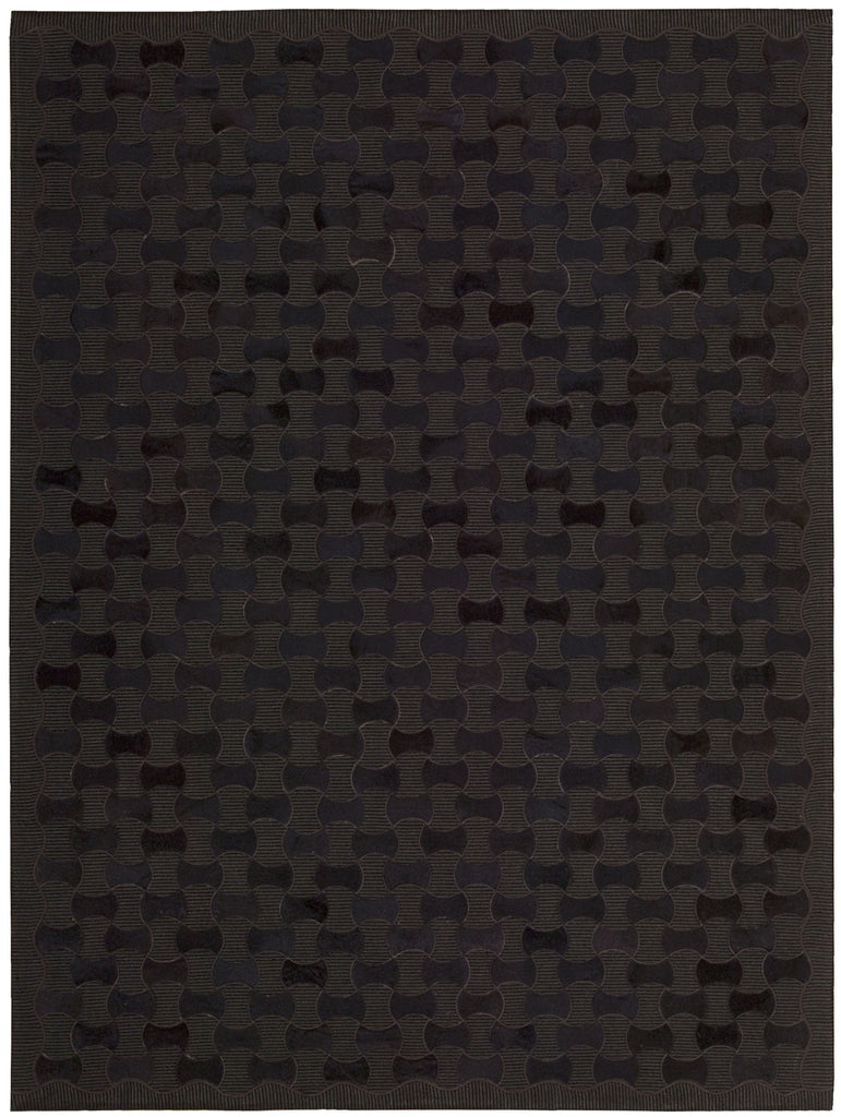 Nourison Chicago CHI01 Black Area Rug by Joseph Abboud main image