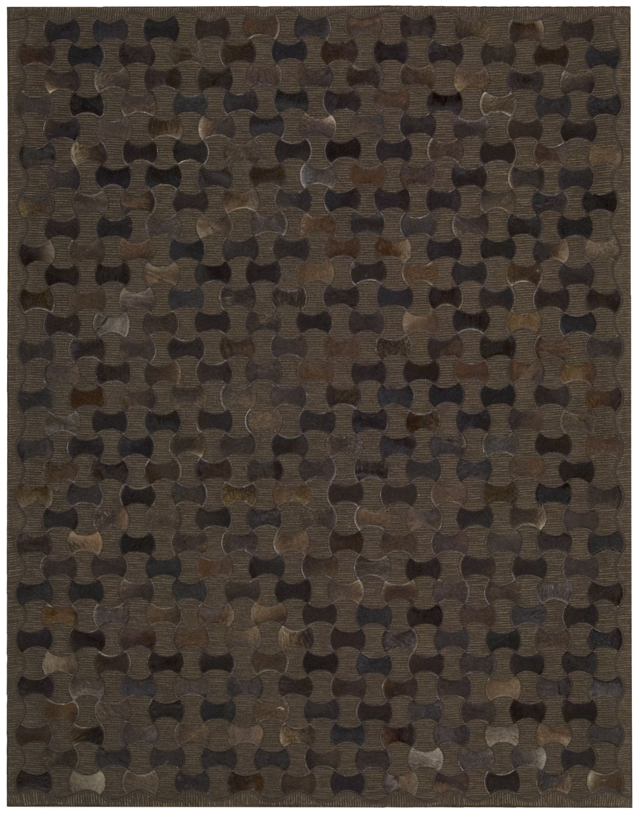 Nourison Chicago CHI01 Chocolate Area Rug by Joseph Abboud main image