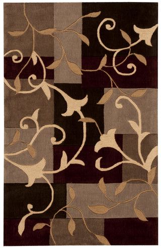 Nourison Contour CON01 Mocha Area Rug main image