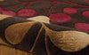 Nourison Contour CON02 Chocolate Area Rug 5' X 8' Texture Shot