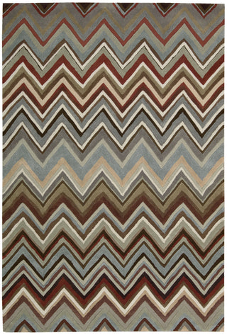 Nourison Contour CON23 Multicolor Area Rug main image