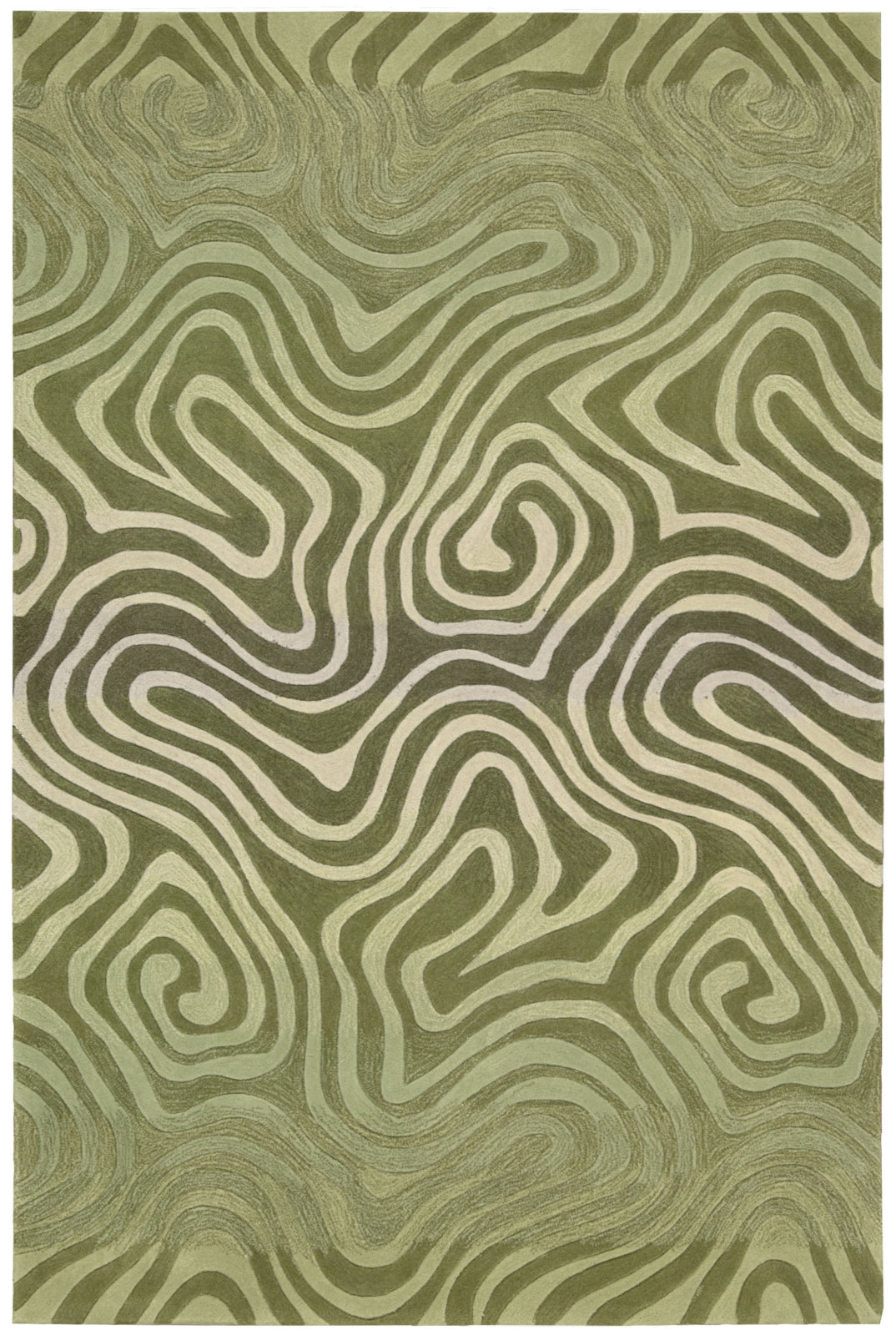 Nourison Contour CON24 Avocado Area Rug – Incredible Rugs and Decor
