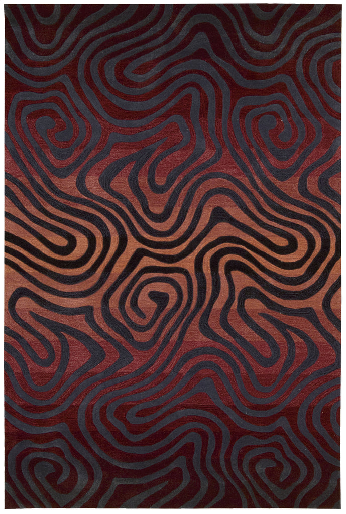 Nourison Contour CON24 Sangria Area Rug main image