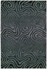 Nourison Contour CON24 Smoke Teal Area Rug main image