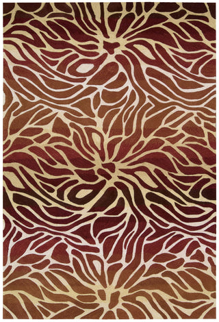 Nourison Contour CON25 Flame Area Rug main image