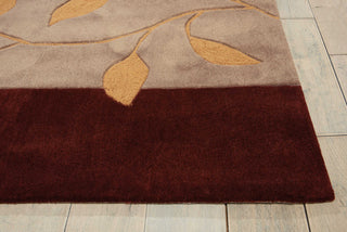 Nourison Contour CON01 Mocha Area Rug Detail Image