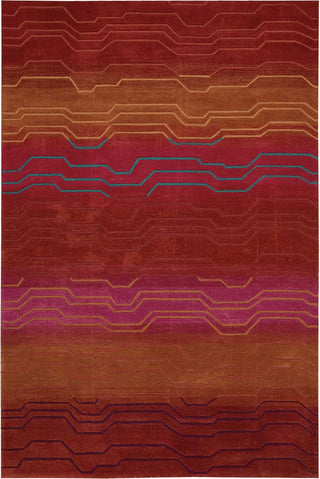 Nourison Contour CON04 Sunburst Area Rug Main Image