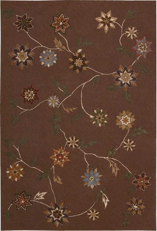 Nourison Contour CON05 Brown Area Rug Main Image