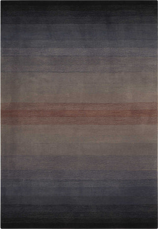 Nourison Contour CON08 Grey Area Rug 5' X 7'6''