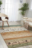 Nourison Contour CON10 Green Area Rug Room Image Feature