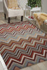 Nourison Contour CON23 Multicolor Area Rug Room Image Feature
