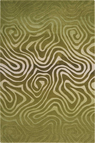 Nourison Contour CON24 Avocado Area Rug 