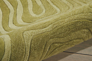 Nourison Contour CON24 Avocado Area Rug Detail Image