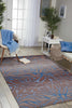 Nourison Contour CON25 Ocean Sand Area Rug Room Image Feature