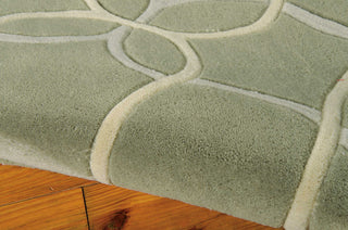 Nourison Contour CON41 Sage Area Rug Detail Image