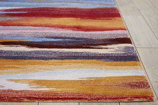 Nourison Contour CON78 Sunset Area Rug Detail Image