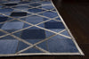 Nourison Cooper COP01 Indigo Area Rug by Barclay Butera 6' X 8'
