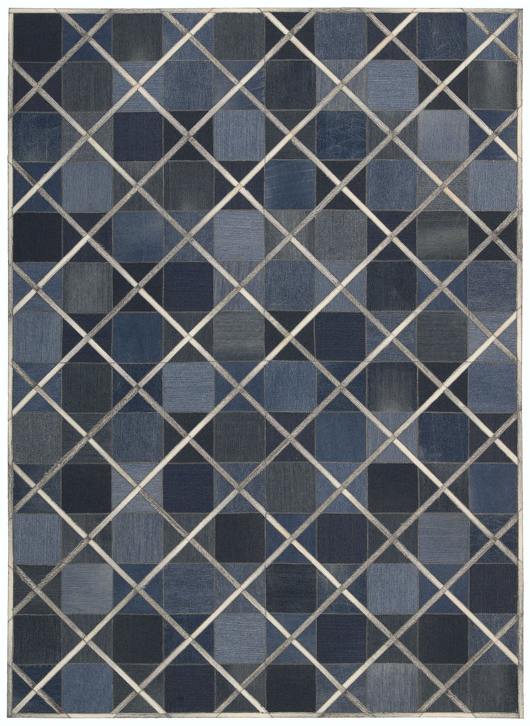 Nourison Cooper COP01 Indigo Area Rug by Barclay Butera main image