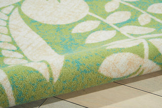 Nourison Coastal CSTL3 Green Area Rug Detail Image