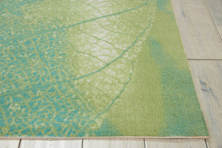 Nourison Coastal CSTL4 Green Area Rug Detail Image