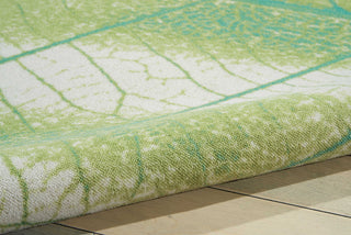 Nourison Coastal CSTL4 Green Area Rug Detail Image