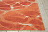 Nourison Coastal CSTL5 Orange Area Rug Detail Image