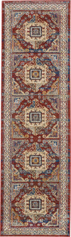 Nourison Covina COV01 Brick Area Rug