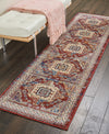 Nourison Covina COV01 Brick Area Rug Room Image