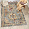 Nourison Covina COV01 Slate Area Rug Room Image Feature