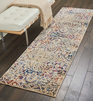 Nourison Covina COV02 Multicolor Area Rug Room Image