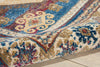 Nourison Covina COV03 Blue Area Rug Detail Image