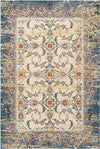 Nourison Covina COV04 Ivory Blue Area Rug main image