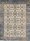 Nourison Covina COV04 Ivory Blue Area Rug