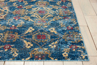 Nourison Covina COV05 Denim Area Rug Detail Image