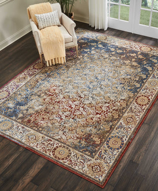 Nourison Covina COV06 Multicolor Area Rug Room Image