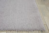 Nourison Cozy Shag COZ01 Silver Area Rug Detail Image