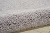 Nourison Cozy Shag COZ01 Silver Area Rug Detail Image