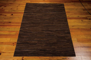 Nourison Capelle CPEL1 Espresso Area Rug Main Image Feature