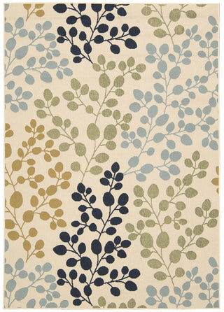 Nourison Caribbean CRB01 Ivory Area Rug main image