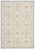 Nourison Caribbean CRB02 Ivory Blue Area Rug main image
