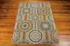Nourison Caribbean CRB03 Yellow Area Rug Main Image