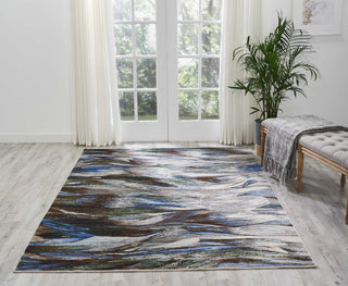 Nourison Chroma CRM01 Aegean Area Rug Room Image