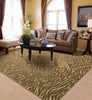 Nourison Cosmopolitan CS29 Cocoa Area Rug Room Image Feature