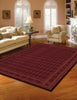 Nourison Cosmopolitan CS94 Burgundy Area Rug Room Image Feature