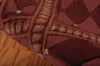 Nourison Cosmopolitan CS94 Burgundy Area Rug Detail Image